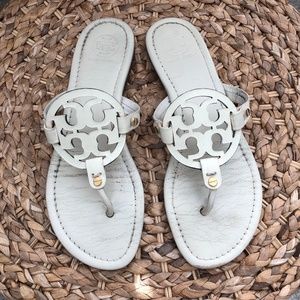 Tory Burch  Cream Miller Sandal 9